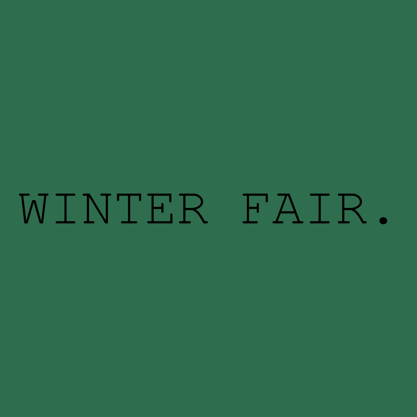 Winter Fair.