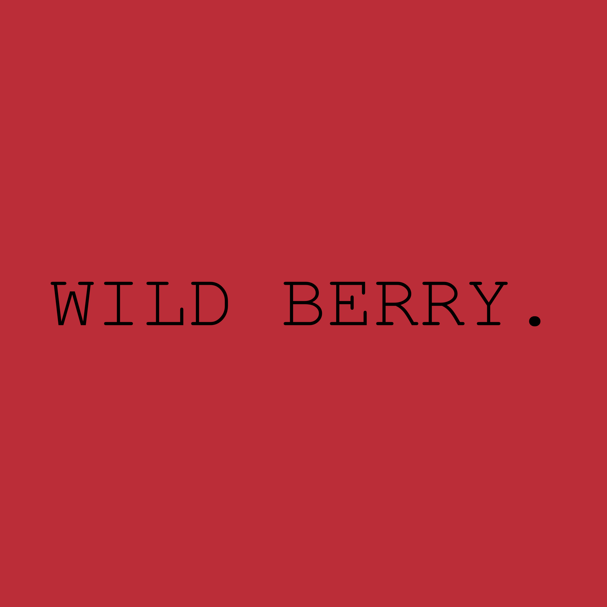 Wild Berry. 