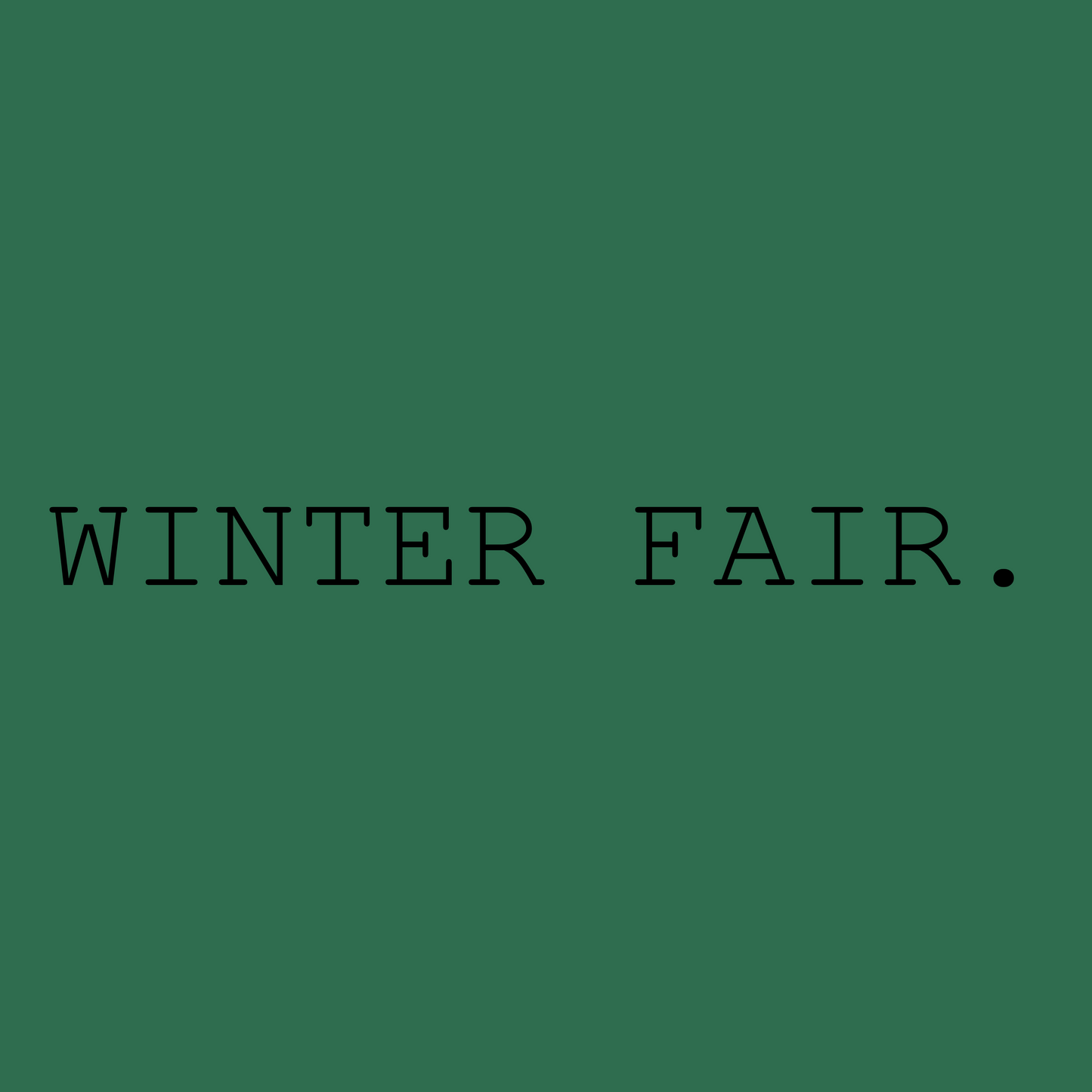 Winter Fair. 