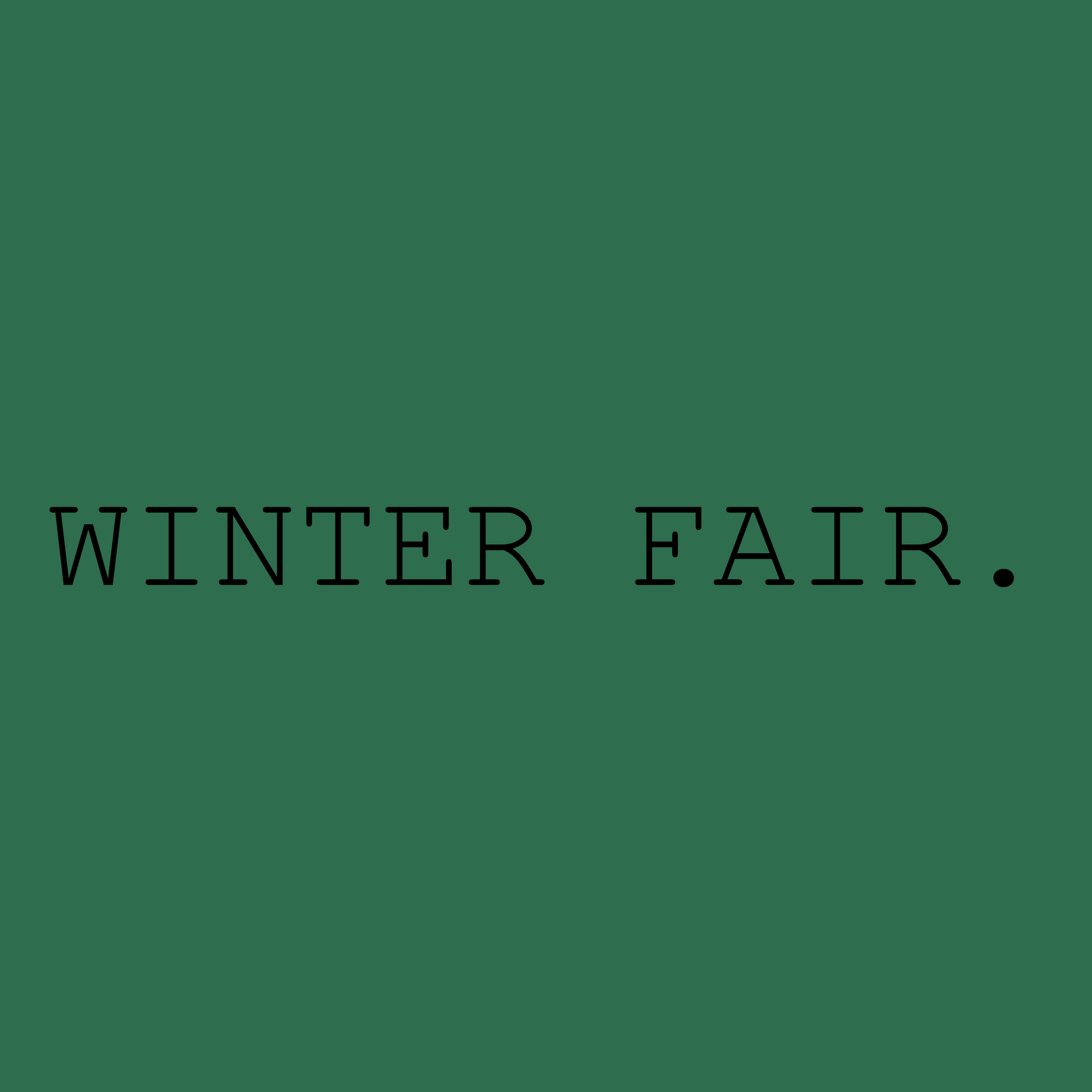 Winter Fair. 